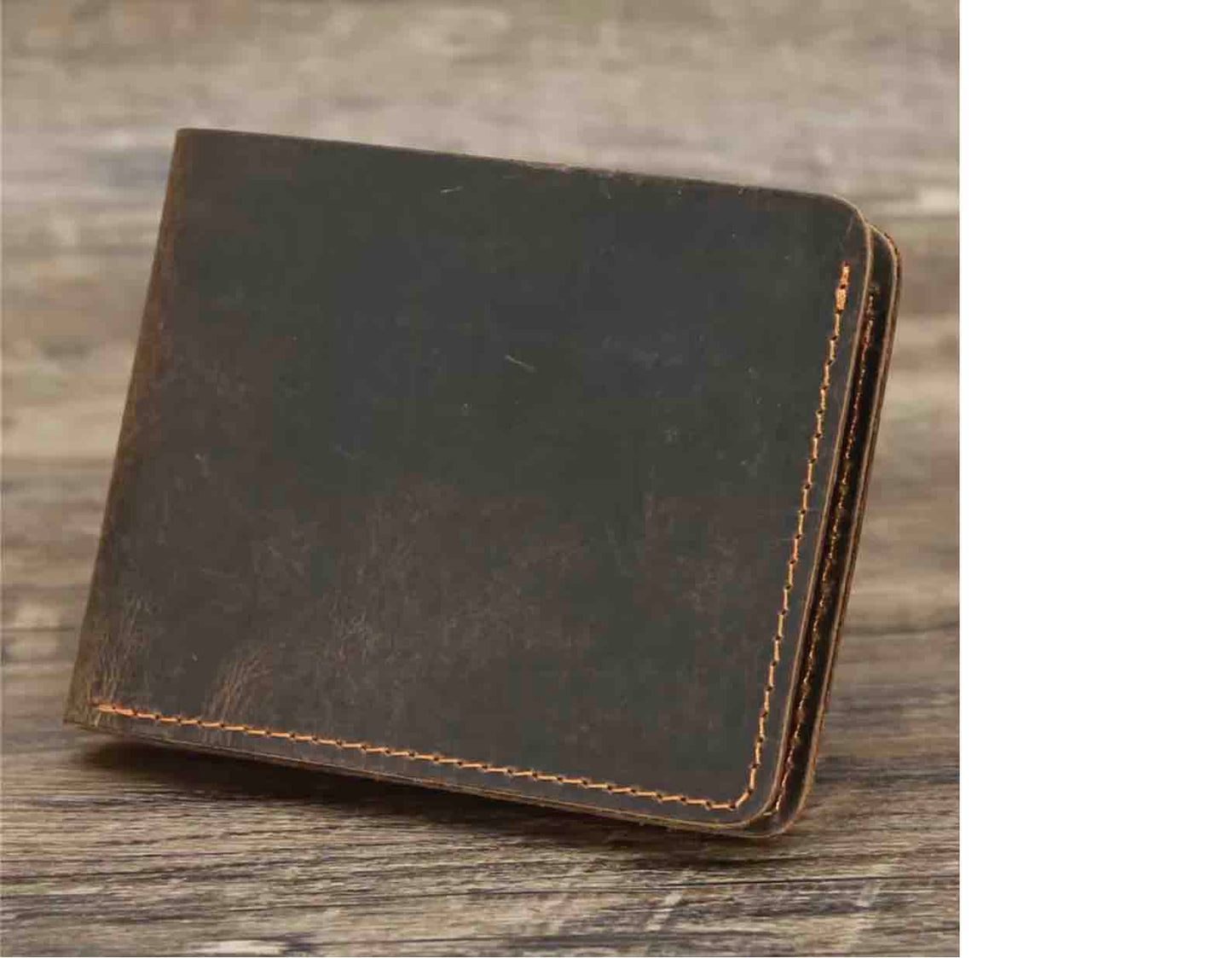 Leather Wallet Personalized, Engraved Genuine Leather Custom Wallet, Husband, Boyfriend, Men, Father, Dad rfid Gift For Him, Groomsmen Gift